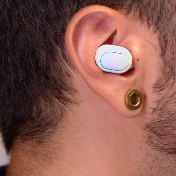 Headset 5.0 Bluetooth drahtlos mit Ladestation LED-Ladeanzeige am Gehäuse